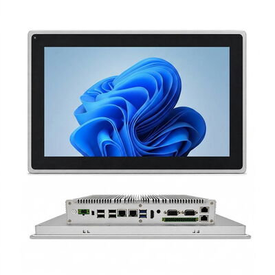 Buon prezzo PC touch panel incorporato con luminosità di 1000 Nits, sicurezza TPM 2.0 e 9V-36V a larga tensione per applicazioni industriali online