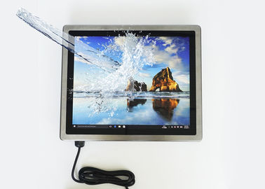 PC capacitivo 1280*1024 IP65 pieno del pannello dell'acciaio inossidabile di tocco dello schermo piatto impermeabile