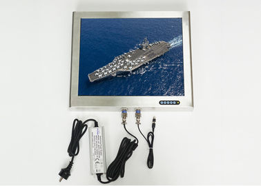 Buon prezzo Schermi video alto a 19 pollici di luminosità del grado militare 1280 x 1024 per la marina/marinaio online
