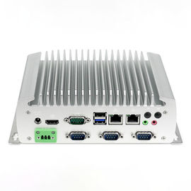 Pc industriale incastonato Fanless del computer J1900 mini con 6xCOM