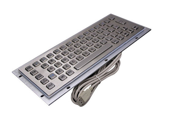 Buon prezzo 65 chiavi PS2 IP65 impermeabile hanno fissato la tastiera industriale 5VDC online