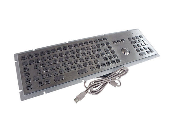Buon prezzo PS2 107 tastiera numerica di acciaio inossidabile di chiavi IP65 con la sfera rotante online