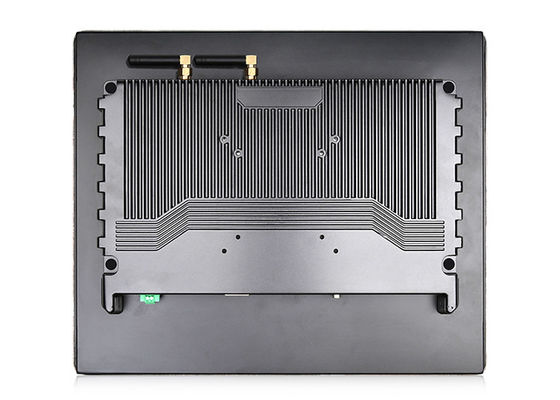 Buon prezzo 3 COM RS232 RS485 12V 24V ha incastonato il pc Linux 34W del pannello di tocco online