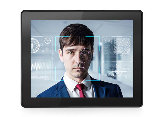 Buon prezzo Schermo video LCD impermeabile capacitivo del monitor 17in di tocco di DC12V VGA 300cd/m2 online
