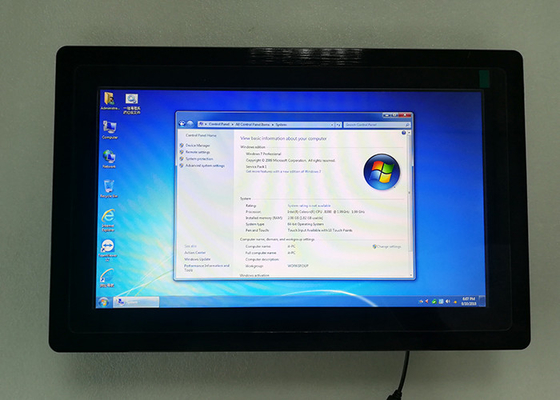 Buon prezzo PC resistente a 15,6 pollici del touch screen di 5 cavi di tocco di UPS AIO del PC industriale del pannello online