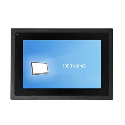 Buon prezzo Monitor industriale incastonato pidocchio antipolvere del monitor del touch screen di DC12V 1000 online