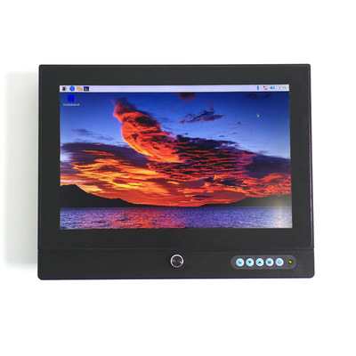 Buon prezzo Schermo LCD industriale del lampone pi di tocco dei pidocchi a 12 pollici del monitor 1000 con il regolatore della luminosità online