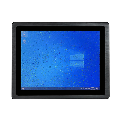 PC incastonato monitor alto del pannello di tocco di luminosità 15inch per ettichettare chiosco