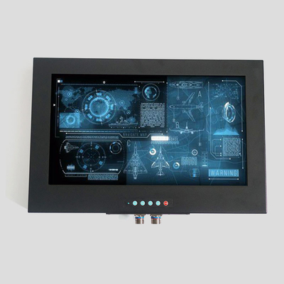SS304 l'esposizione LCD militare IP67 impermeabilizza il monitor LCD industriale del pannello 21.5INCH