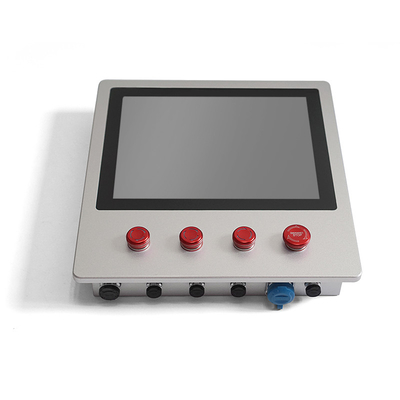 Buon prezzo 12.1inch il monitor LCD industriale IP65 impermeabilizza con i bottoni di CNC online