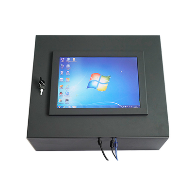 Buon prezzo Cassa completa a 15 pollici del metallo del monitor HDMI DVI VGA di tocco di PCAP proteggere online