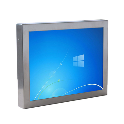 Touch screen resistente del pannello di caso di acciaio inossidabile del cavo LCD industriale a 21,5 pollici del monitor 5