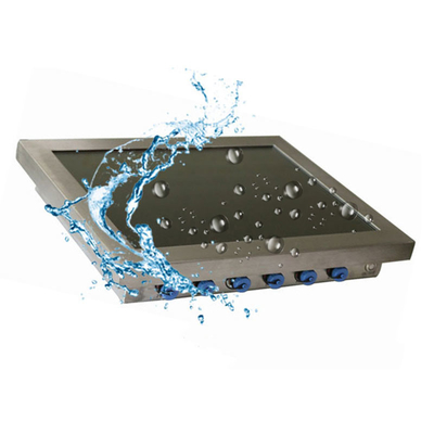 Resistente a 24 pollici impermeabile industriale dello SSD IP65 di Intel I3-3217U RAM 8G 256G del pc del pannello