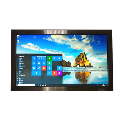 Buon prezzo IP65 acciaio inossidabile impermeabile tutto in un pc Intel a 21,5 pollici Celeron J1900 4 X USB online